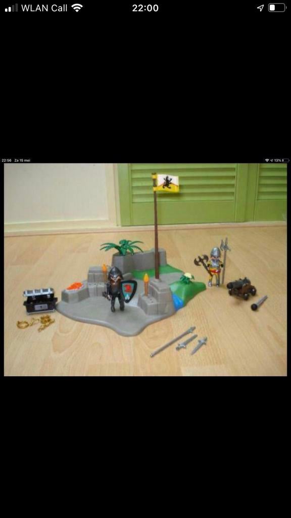 Playmobil stoere ridder set., Ophalen of Verzenden, Zo goed als nieuw