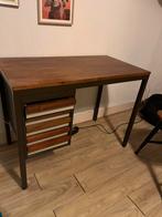 Vintage Scandinavisch Bureau met Lades, Ophalen, Gebruikt, Bureau