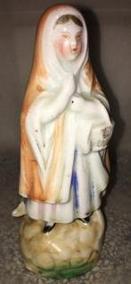 Beeldje Oud Putti,Putto,Cherubijntje,Engel Vrouw Hond ppstk, Antiek en Kunst, Verzenden