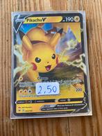 Pikachu v, Hobby en Vrije tijd, Ophalen of Verzenden, Zo goed als nieuw, Losse kaart