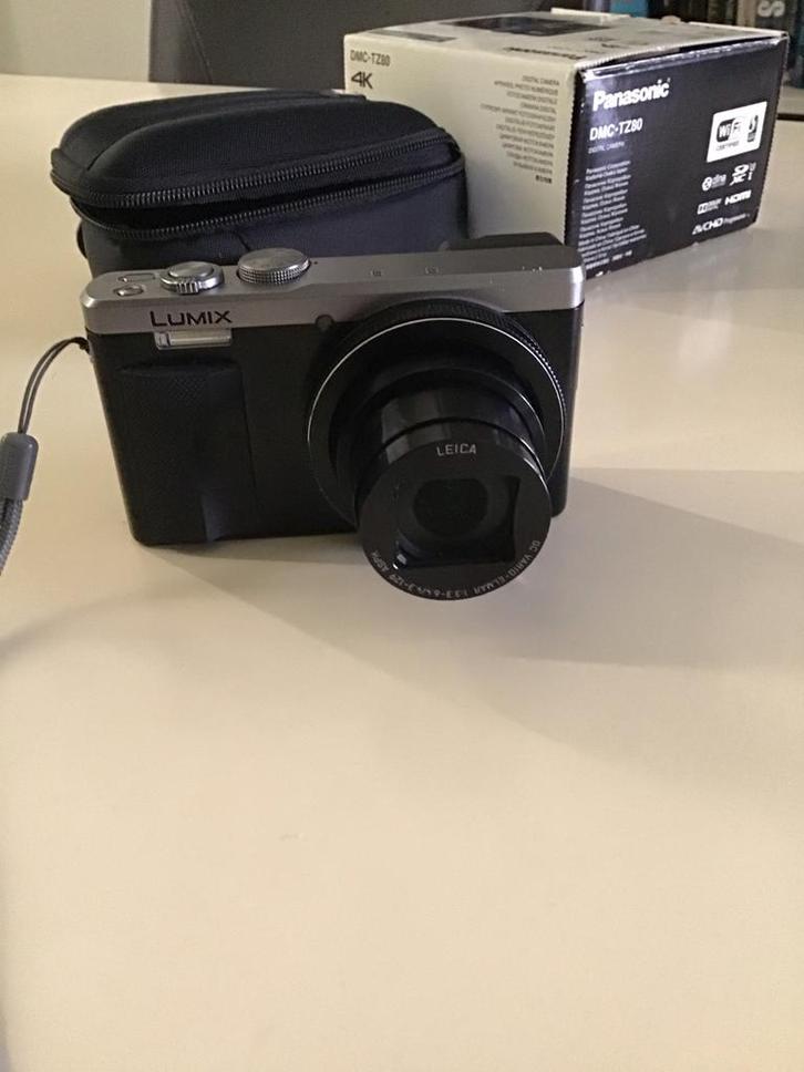 Panasonic Lumix DMC-TZ80 - Compact Camera, Audio, Tv en Foto, Fotocamera's Digitaal, Zo goed als nieuw, Compact, 8 keer of meer