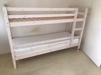 Stapelbed 2 meter lang 70 cm breed, Ophalen, Lattenbodem, 70 tot 85 cm, Zo goed als nieuw