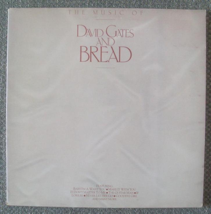 The Music of David Gates and Bread (LP) greatest hits, Cd's en Dvd's, Vinyl | Rock, Gebruikt, Poprock, 12 inch, Ophalen of Verzenden