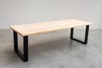 Industriële buiten eettafel – douglas hout & stalen poten, Ophalen, Nieuw, Rechthoekig, Hout