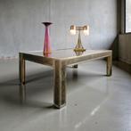 Peter Ghyczy bronzen salontafel, Ophalen, Brutalist, 100 tot 150 cm, 50 tot 100 cm