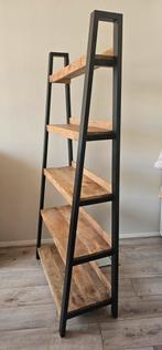 Mango houten meubels met metalen frame en 6 eetkamer stoelen, Huis en Inrichting, Complete inboedels, Ophalen