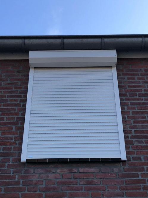 elektrisch rolluik, rolluik 109 x 130, Doe-het-zelf en Verbouw, Rolluiken, Zo goed als nieuw, 100 tot 150 cm, 100 tot 150 cm, Wit