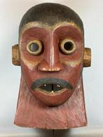 251134 Zeldzaam Groot Afrikaans SUKUMA masker - Tanzania, Ophalen of Verzenden