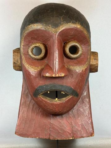 251134 Zeldzaam Groot Afrikaans SUKUMA masker - Tanzania beschikbaar voor biedingen