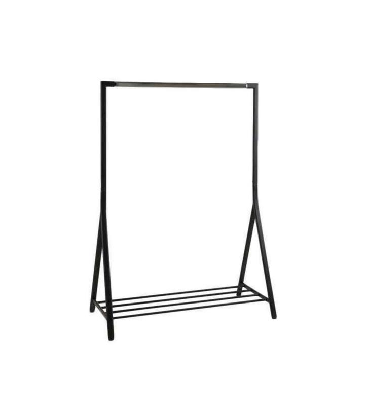 Kledingrek met schoenenrek - 165cm hoog, Kleding | Dames, Kledingrekken, Zo goed als nieuw, Ophalen