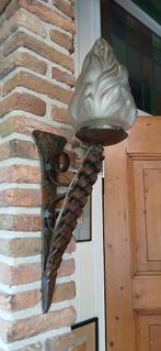 Wandlamp, Huis en Inrichting, Lampen | Wandlampen, Ophalen, Gebruikt, Glas