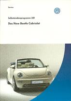 Volkswagen New Beetle cabriolet  folder, Ophalen of Verzenden, Zo goed als nieuw, Volkswagen
