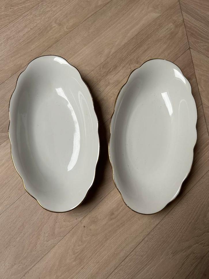 Antieke MZ Czechoslovakia Schaaltjes - Set van 2 stuks, Huis en Inrichting, Keuken | Servies, Schaal of Schalen, Overige stijlen