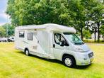 Fiat Chausson Welcome 78#131pk euro4#Queensbed#Garage#Solar, 7 tot 8 meter, Bedrijf, Diesel, Half-integraal