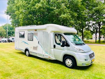 Fiat Chausson Welcome 78#131pk euro4#Queensbed#Garage#Solar beschikbaar voor biedingen