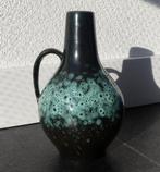 ES Keramik vintage vaas 872/15 zwart groen West-Germany, Huis en Inrichting, Woonaccessoires | Vazen, Minder dan 50 cm, Gebruikt