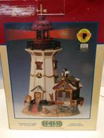 lemax deep harbor lighthouse vuurtoren kerstdorp kersthuisje, Diversen, Kerst, Ophalen of Verzenden, Gebruikt