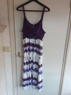 Luchtige zomerjurk paars/wit Maat M, Kleding | Dames, Maat 38/40 (M), Paars, Ophalen of Verzenden, Zo goed als nieuw