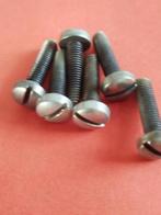 p. st. RVS Metalen Lenskop - Bolkop Bout m5x20 antiek fiets, Verzenden, Nieuw, Minder dan 180 cm, Palen