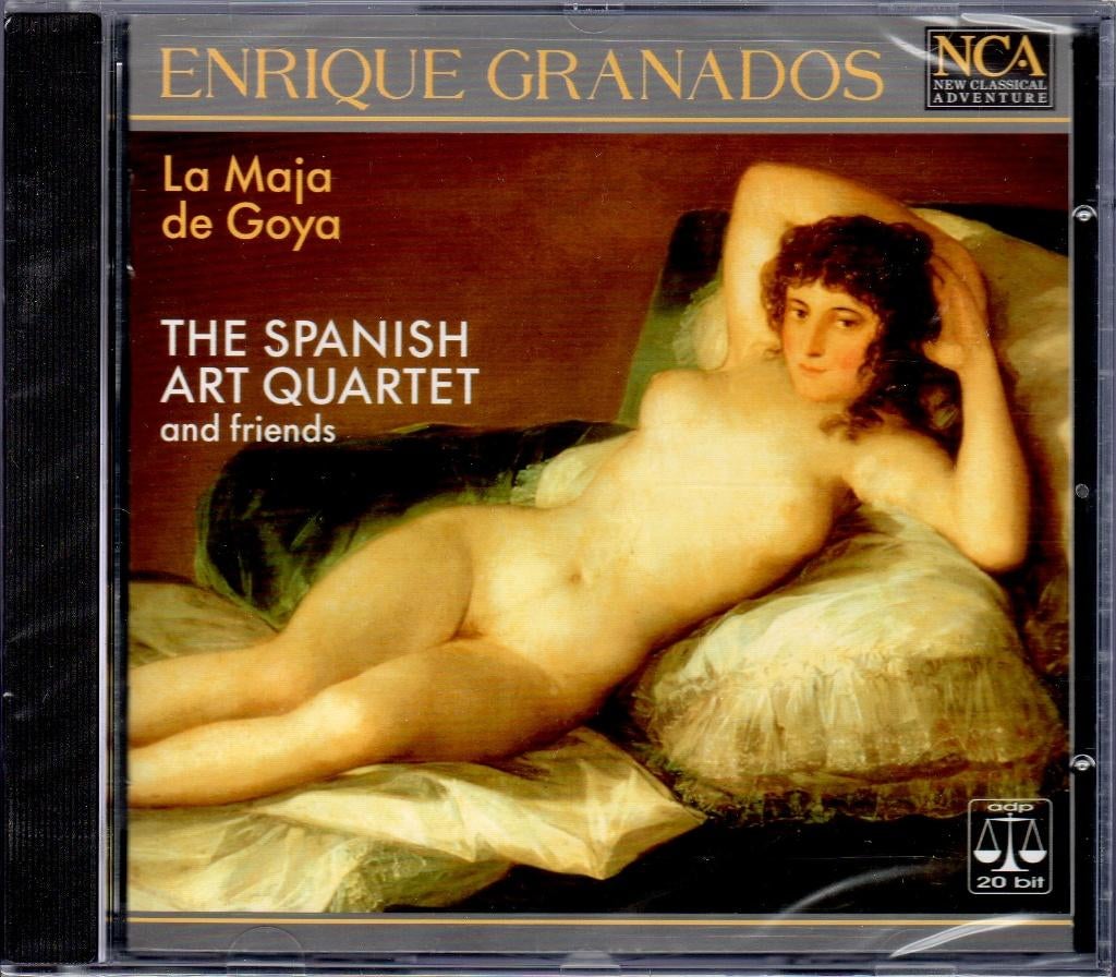 NIEUW Granados: La Maja de Goya / Spanish Art Quartet, Ophalen of Verzenden, Romantiek, Nieuw in verpakking, Kamermuziek