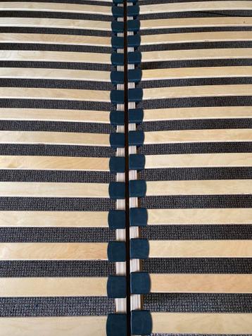 Tweepersoons bedframe creme - Ikea - afbeelding 3