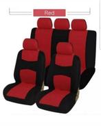 complete stoelhoezenset rood 9 delig €19,99, Ophalen of Verzenden