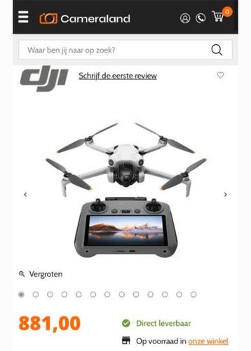 DJI Mini 4 Pro Combo - Nieuw❗️ in doos! beschikbaar voor biedingen