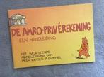 De AMRO privérekening (heer Bommel), Marten Toonder, Eén stripboek, Ophalen of Verzenden, Zo goed als nieuw