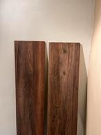 Walnoot look laminaat, brede planken ruim 7 m2, Ophalen, 50 tot 150 cm, 10 m² of meer, 10 tot 30 cm