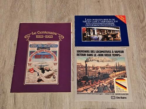 Stoomlokomotief 150 jaar DB / Orient Express 100 jaar, Boeken, Vervoer en Transport, Zo goed als nieuw, Trein, Ophalen of Verzenden
