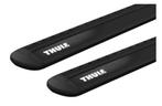 Thule WingBar Evo 118 Black dakdragerset - € 225,00, Auto diversen, Dakdragers, Ophalen, Gebruikt
