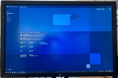 30 inch hp monitor, Computers en Software, Monitoren, Gebruikt, 60 Hz of minder, DisplayPort, DVI, HDMI, VGA, In hoogte verstelbaar