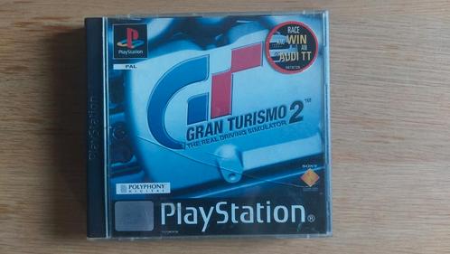 Gran Turismo 2 - PlayStation 1 - Compleet, Spelcomputers en Games, Games | Sony PlayStation 1, Gebruikt, Racen en Vliegen, 1 speler