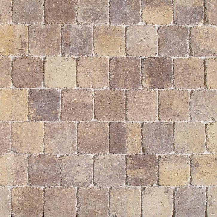 Stonehedge Getrommeld 20x5x6,4 camargue (restantpartij), Tuin en Terras, Tegels en Klinkers, Nieuw, Klinkers, Beton, 10 m² of meer