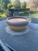 Mooie ronde bloempot, Gebruikt, 40 cm of meer, Rond, Binnen