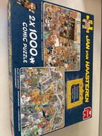 Jan van Haasteren 2x1000 Puzzel - Comic Puzzels, Ophalen of Verzenden, 500 t/m 1500 stukjes, Zo goed als nieuw, Legpuzzel