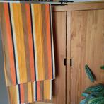 Walra laken 200 x 240 cm oranje streep vintage, Gebruikt, Overige maten, Overige typen, Oranje