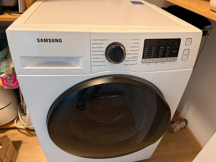 Samsung Wasmachine Droogcombinatie - WD80TA049BE, Witgoed en Apparatuur, Wasmachines, Gebruikt, Voorlader, 6 tot 8 kg, 85 tot 90 cm