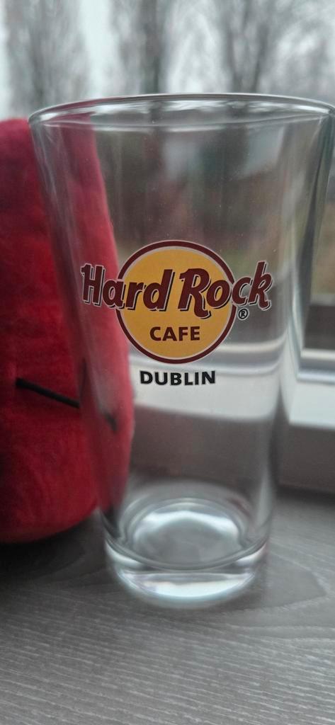 Glas HRC Dublin, Verzamelen, Biermerken, Zo goed als nieuw, Glas of Glazen, Overige merken, Ophalen of Verzenden