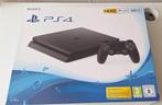 PS4 Slim 500GB + Games en verticale standaard, Ophalen, Zo goed als nieuw, Met 1 controller, Slim