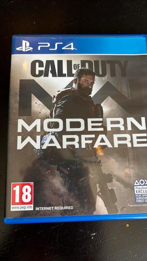Call of Duty: Modern Warfare, Spelcomputers en Games, Games | Sony PlayStation 4, Zo goed als nieuw, Overige genres, Vanaf 18 jaar