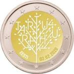 2 Euro Estland 2020 UNC - Verdrag van Tartu, Postzegels en Munten, Munten | Europa | Euromunten, 2 euro, Estland, Losse munt, Verzenden