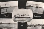 BRESKENS Vuurtoren Vissersboot Veernoot Haven Groeten, Verzenden, 1960 tot 1980, Gelopen, Zeeland