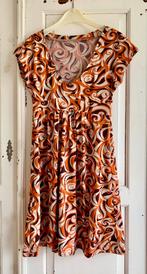 Heel leuk zomerjurk, M, vintage love, Maat 38/40 (M), Oranje, Ophalen of Verzenden, Zo goed als nieuw
