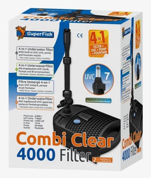 Combi Clear 4000 filter vijverpomp UVC in 1 TOP DeAL, Tuin en Terras, Vijver-toebehoren, Nieuw, Vijverfilter, Ophalen of Verzenden