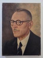 Portret heer. Olieverf op doek. Jaren dertig., Antiek en Kunst, Ophalen of Verzenden