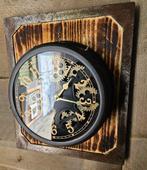 Unieke Steampunk wandklok., Ophalen of Verzenden, Nieuw