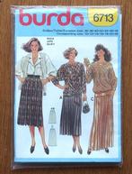 vintage Burda 6713 naaipatroon kledingpatroon, ca. 1985, Nieuw, Vrouw, Burda, Overige typen