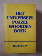 HET UNIVERSEEL PUZZELWOORDENBOEK Teleboek BV, Boeken, Hobby en Vrije tijd, Ophalen of Verzenden, Gelezen, Overige onderwerpen