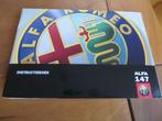 Nieuw instructieboek Alf Romeo Alfa 147 2006 336 blz + audio, Auto diversen, Handleidingen en Instructieboekjes, Ophalen of Verzenden